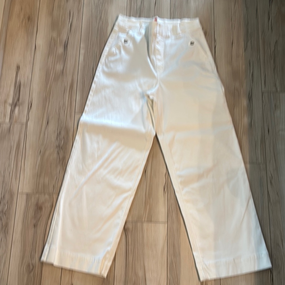 SPANX White Chinos Comfortable Stylish